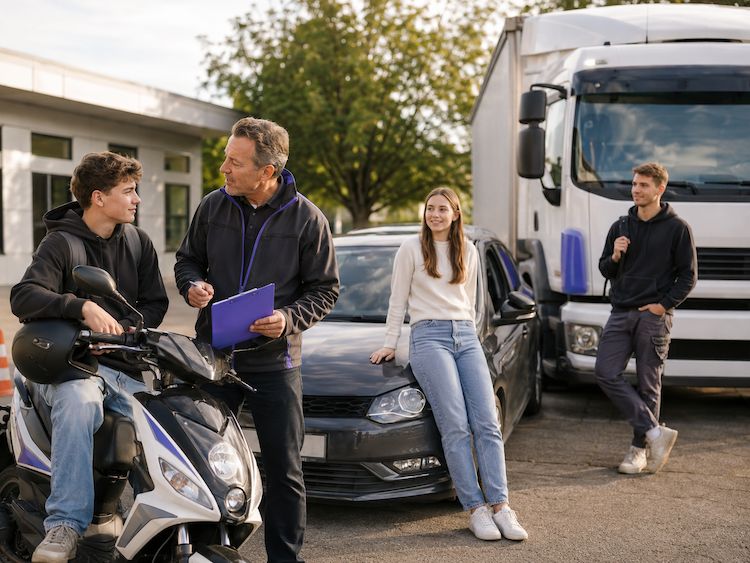 Mit welchem Alter darf man welchen F&uuml;hrerschein machen?
