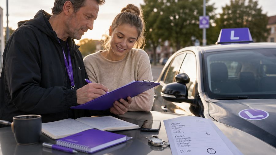 Autoführerschein Klasse B: Ablauf, Kosten, Dauer