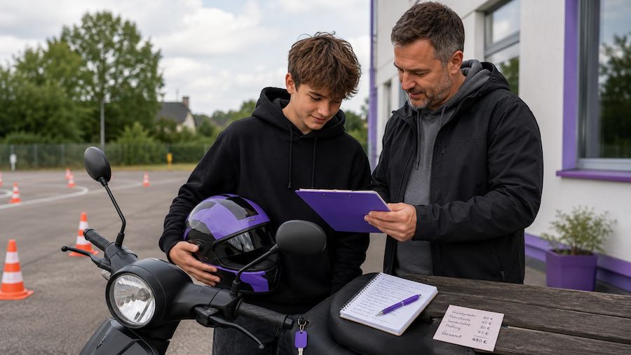 Mopedführerschein Klasse AM: Ab wann, was kostet er?